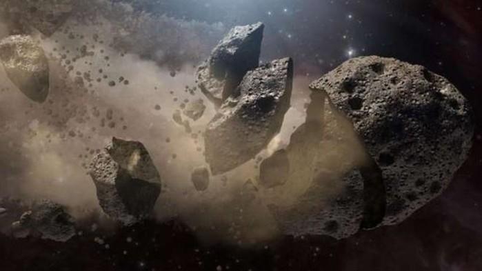 Asteroide de 5 km vai passar ‘raspando’ na Terra antes do Natal (Crédito: BBC)