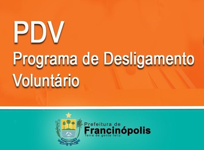 Prefeitura dar Início ao Programa de Desligamento Voluntário – PDV
