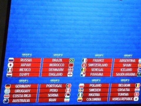 Brasil cai em grupo da morte em ensaio de sorteio para Copa de 2018