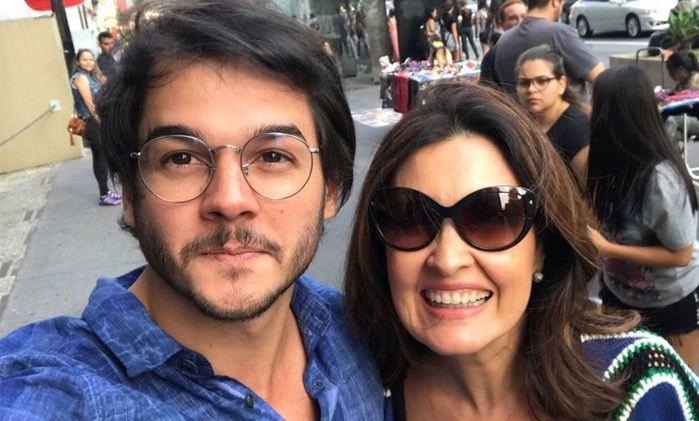 Fátima Bernardes e seu novo namorado