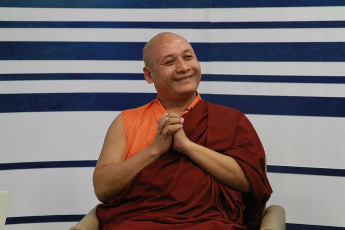 Monge Khenpo Gyaltsen, (Crédito: Raissa Morais)