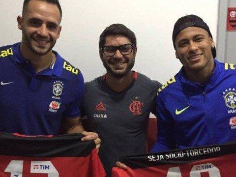 Neymar segue conta de torcedores do Flamengo no Instagram