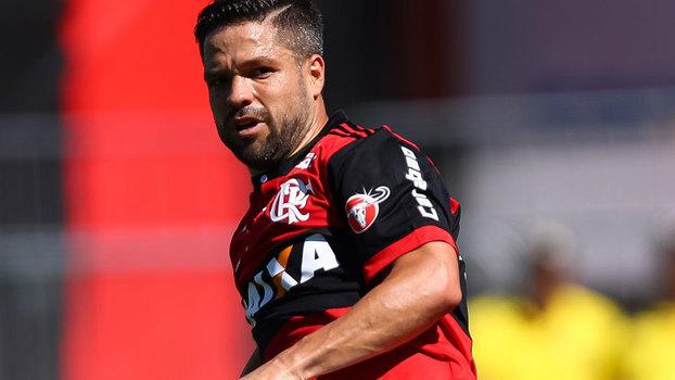 Diego foi vetado da partida de domingo (Crédito: Reprodução)