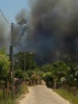 Incêndio vem castigando população em Capitão de Campos.