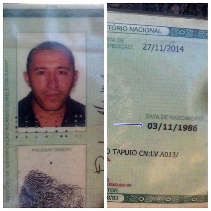 Denilson Alves do Monte morreu no dia do seu aniversário (Crédito: Reprodução)