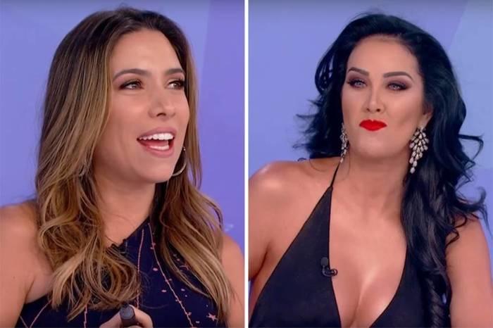 Patrícia Abravanel e Helen Ganzarolli
