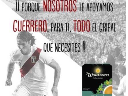 Marca de remédio natural usa imagem de Guerrero e gera polêmica