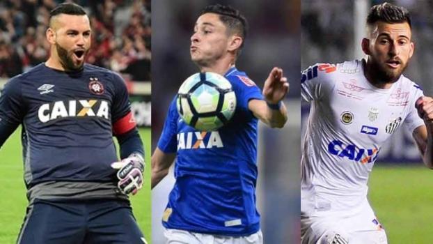 Trio pode compor o elenco do Palmeiras em 2018 (Crédito: Reprodução)