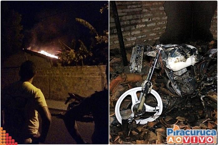 Pane elétrica causa incêndio e destrói residência em Piracuruca
