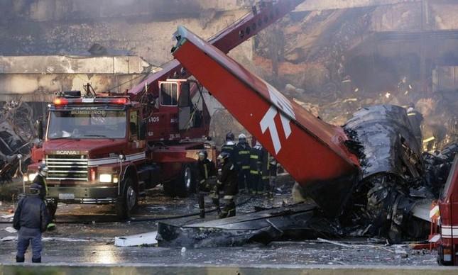 Acidente com voo da Tam (Crédito: Rickey Rogers | Reuters)
