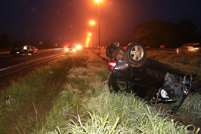 Acidente envolvendo 8 veículos deixa uma pessoa morta no DF
