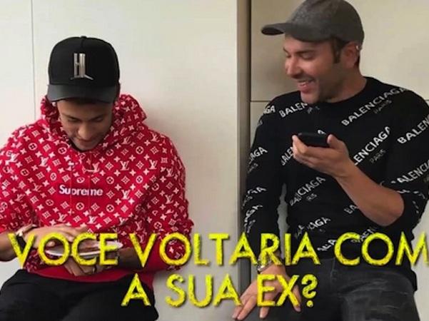 Em vídeo, Neymar é questionado se voltaria com Bruna Marquezine