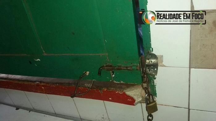 Escola Municipal é arrombada pela 8ª vez em José de Freitas