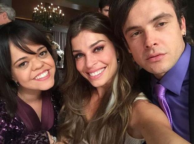 Juliana Caldas, Grazi Massafera e Sérgio Guizé (Crédito: Reprodução)