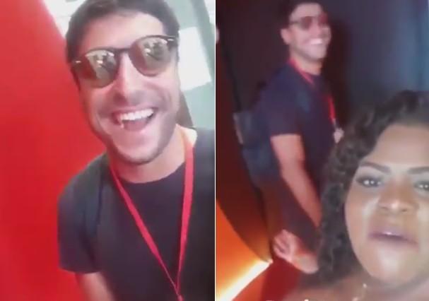 Jojo Todynho filma marido de Anitta: "Ela vai dar na minha cara"