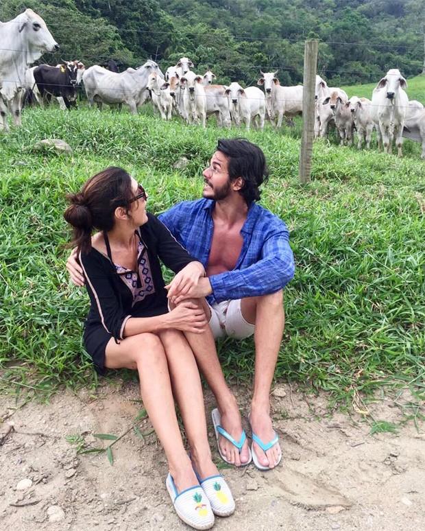 Fátima Bernardes e Túlio Gadêlha (Crédito: Instagram)