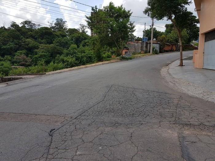 Rua onde ocorreu o crime (Crédito: Wellington Silva/TV TEM))
