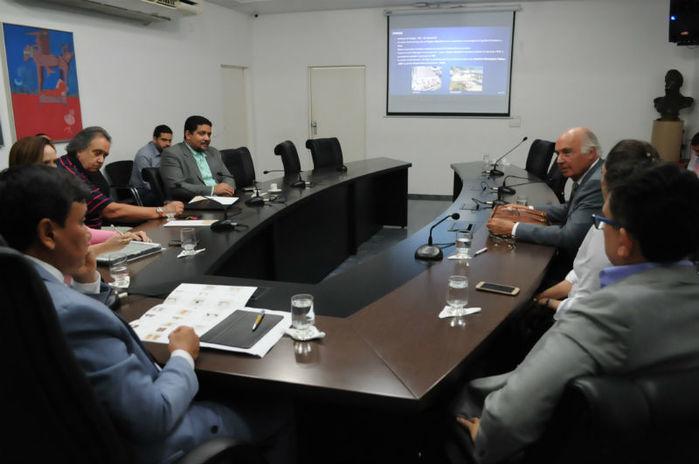 Reunião com os investidores (Crédito: Paulo Barros)