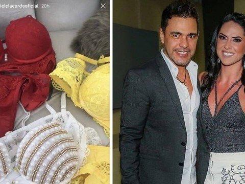 Graciele exibe calcinhas que ganhou de presente: ‘O mô vai amar’