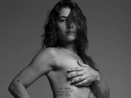 Priscila Fantin posa nua e diz: "Não estava no padrão que queriam"