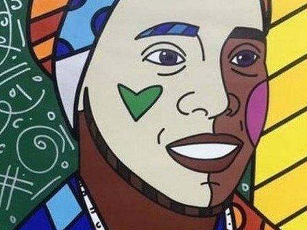 Imagem de Ronaldinho Gaúcho feito por Romero Britto divide opiniões