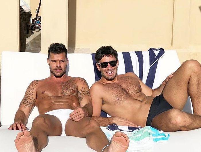 Ricky Martin e o noivo Jwan Yosef (Crédito: Reprodução/ Instagram)