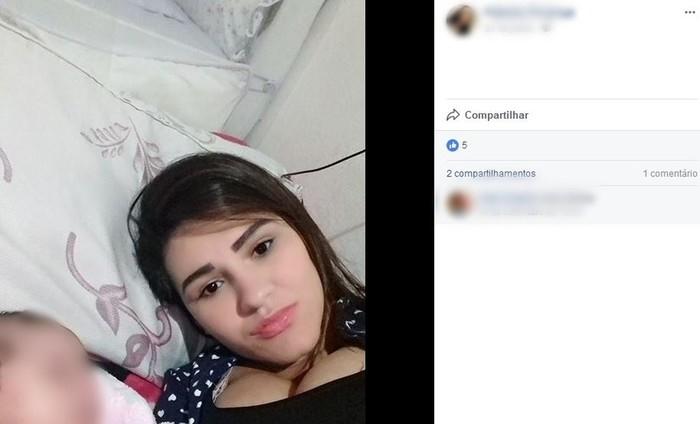 Vítima morreu com facada no peiro (Crédito: Facebook)