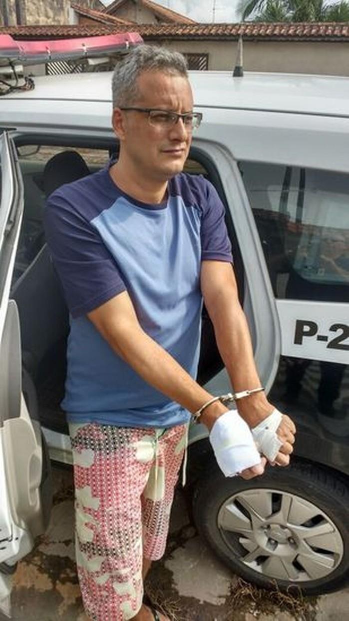 Homem é preso após matar a mulher com 36 facadas em Osasco (Crédito: Divulgação/PM)