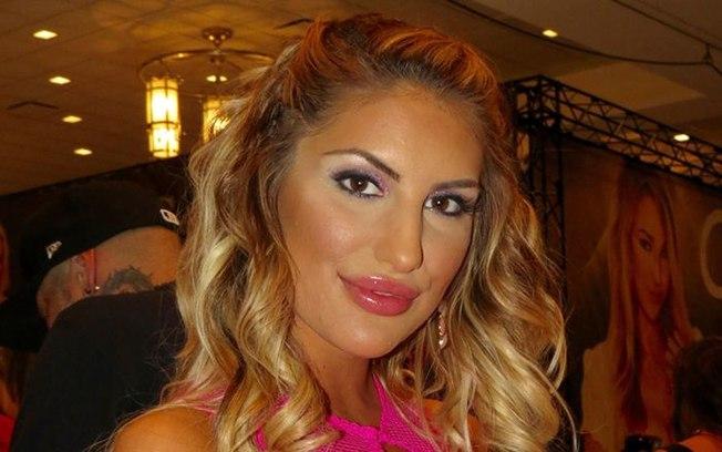 Atriz pornô August Ames (Crédito: Divulgação)