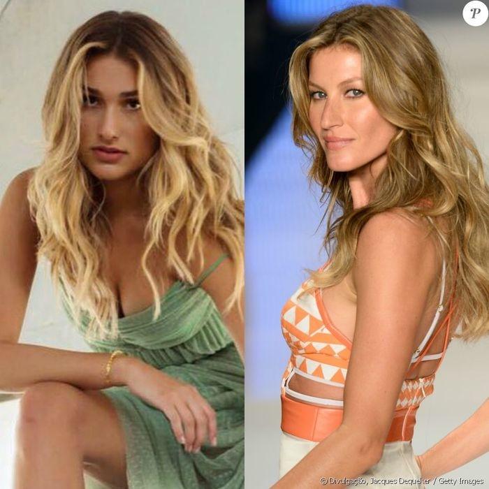 Sasha Meneghel é comparada à Gisele Bündchen