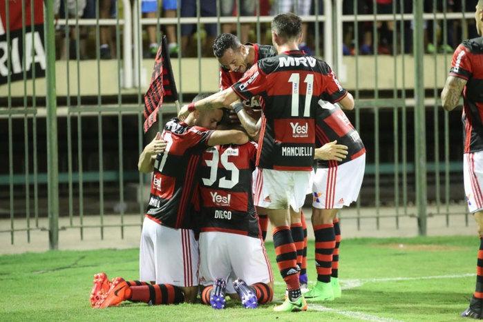 Flamengo venceu o Macaé