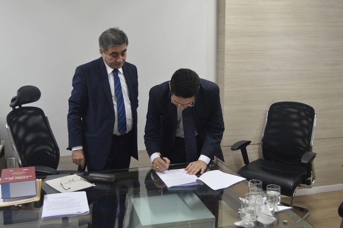 Assinatura do Termo de Cooperação Técnica que instala a Central de Alvará de Soltura