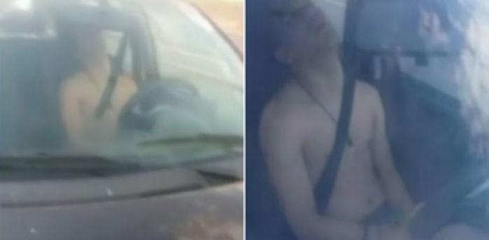 Motoristas dormem no volante