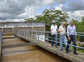 Edvaldo Marques visita ETA´s I, III e IV da Agespisa