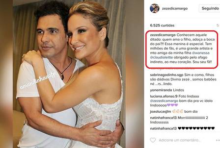 Claudia Leitte ajuda família Camargo após crise e Zezé agradece