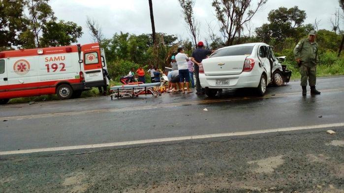 Grave acidente na BR-316 (Crédito: Div ulgação)