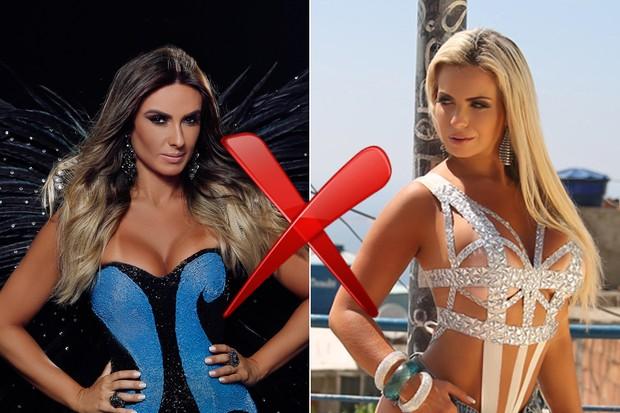 Nicole Bahls e Veridiana trocaram farpas