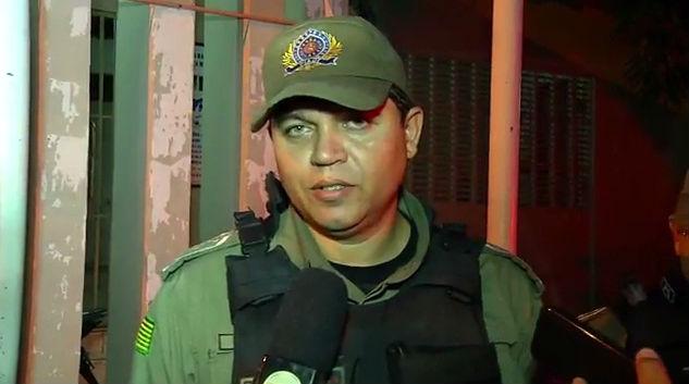 Capitão Silas, Comandante da Companhia Independente do Promorar (Crédito: Rede Meio Norte)