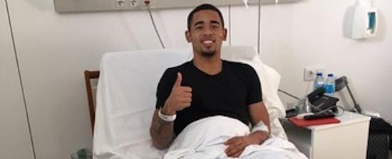 ‘Eu não sei se ele voltará’, diz Pep Guardiola sobre Gabriel Jesus