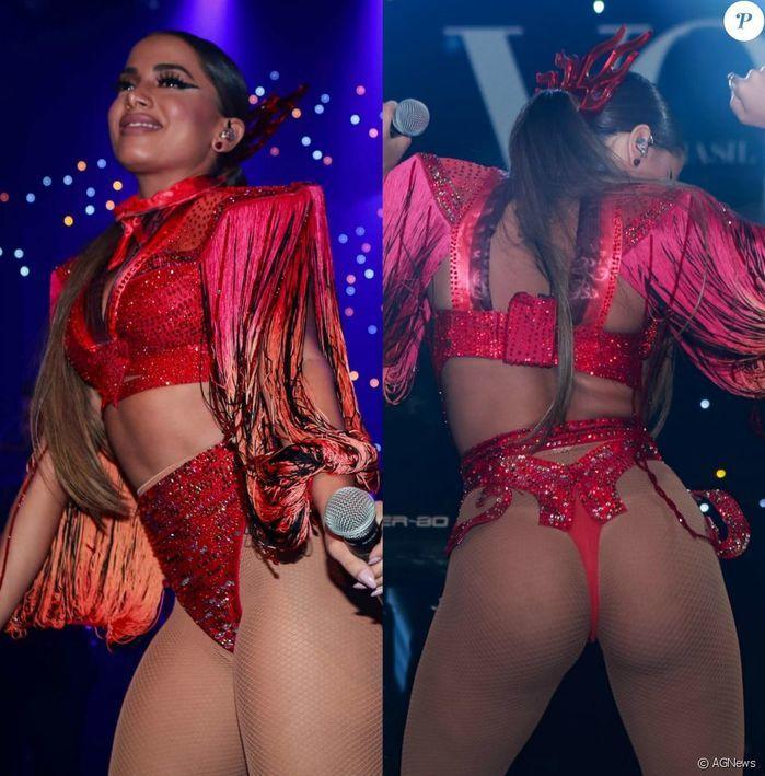 Anitta causa durante Baile da Vougue