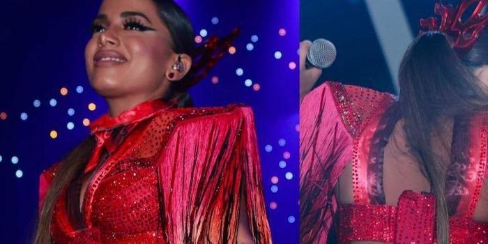 Anitta sobre bumbum à mostra em shows: 'Pouco me importa'