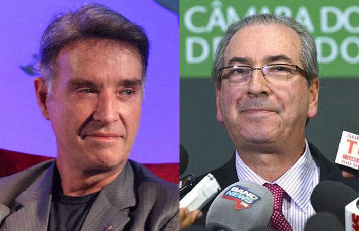 Eike Batista e Eduardo Cunha