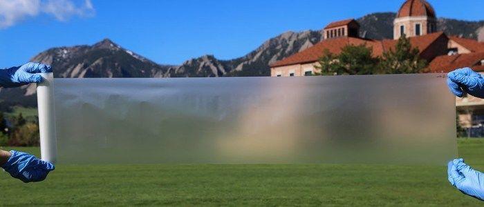 Material resfria o que encosta em 10 graus (Crédito: Reprodução)