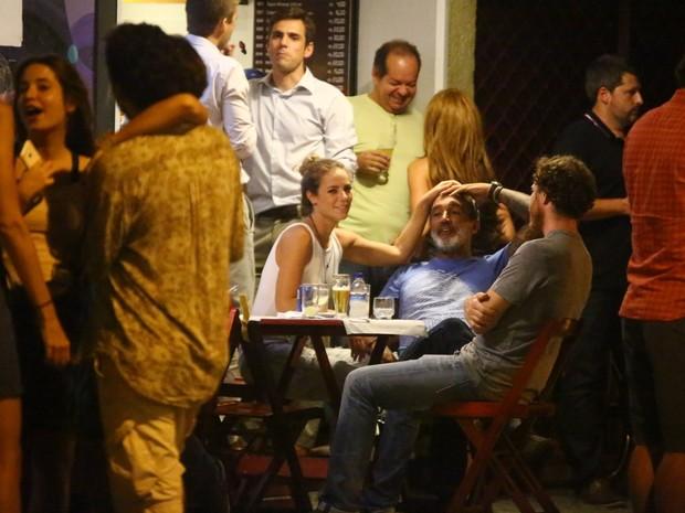 Paolla Oliveira curte noite romântica com o noivo no Rio de Janeiro (Crédito: Ag. News)