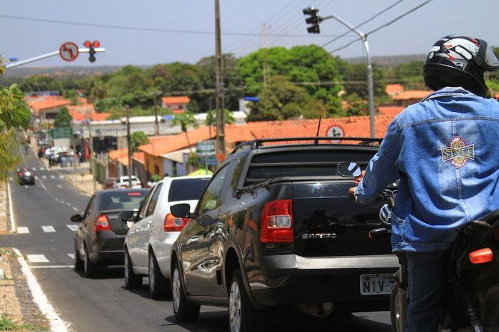 Trânsito da capital (Crédito: Reprodução)