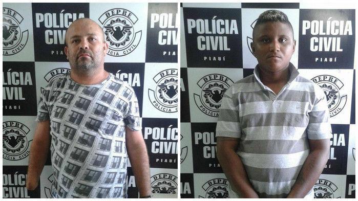 Pai e filho presos por tráfico (Crédito: Reprodução)