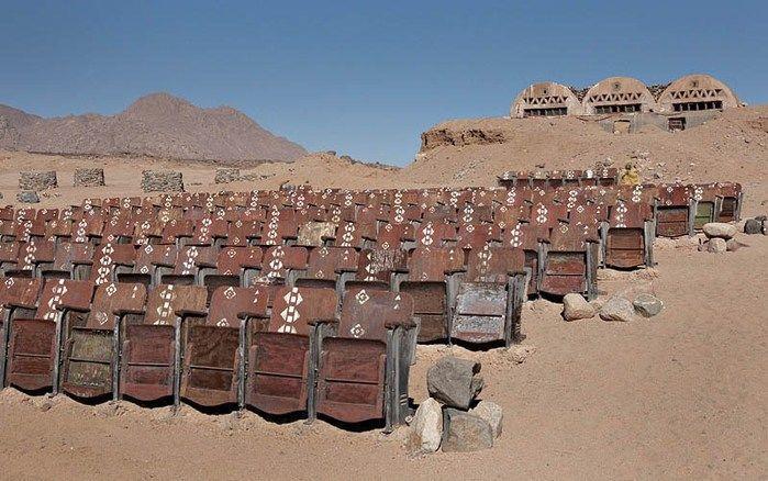 Cinema no deserto (Crédito: Kaupo Kikkas)