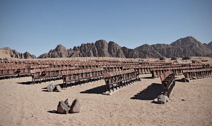 Cinema no deserto (Crédito: Kaupo Kikkas)