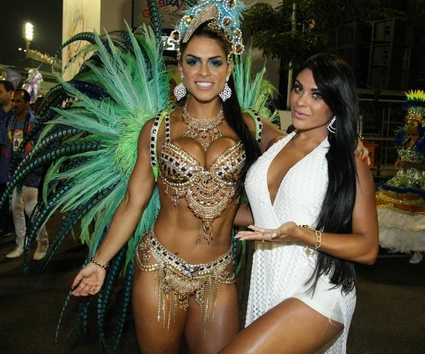 Fran Petersen e Luana Caetano (Crédito: Reprodução)