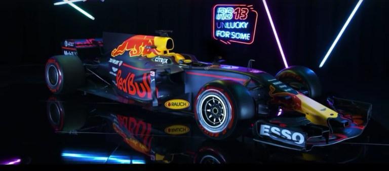 Red Bull apresenta seu RB13 para ser azarão na temporada de 2017
